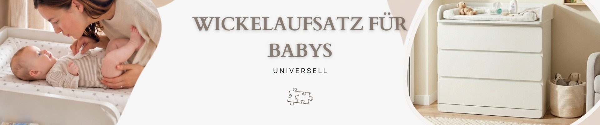 Wickelaufsatz für Babys